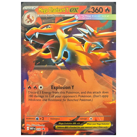 Pokémon TCG: Mega Charizard Y EX #30 – Promo Single Card