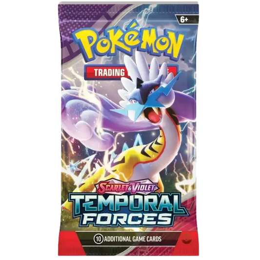 Pokémon TCG: Scarlet & Violet-Temporal Forces Booster Pack (10 Cards)