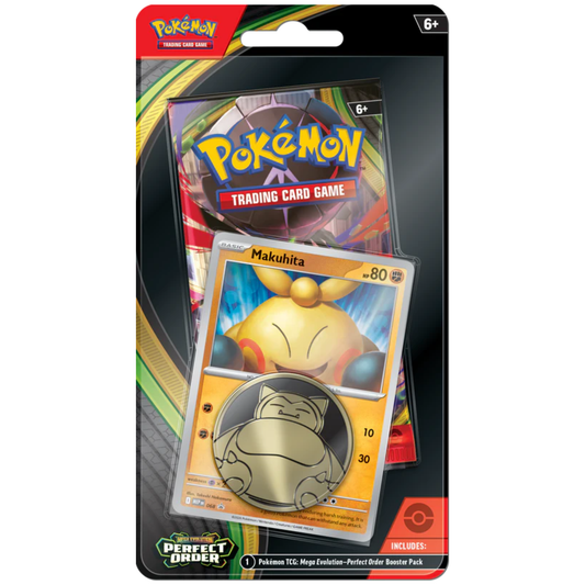Pokémon TCG Mega Evolution Perfect Order Blister Pack (Makuhita)