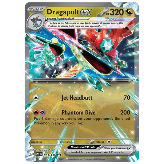 Pokémon TCG: Dragapult ex #73 – Prismatic Evolutions Single Card