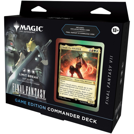 Magic: The Gathering Final Fantasy Limit Break Commander Deck – Game Edition