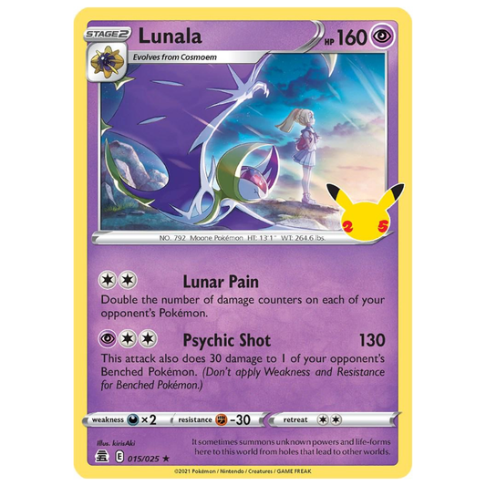 Pokémon TCG: Lunala #15 – Celebrations Single Card