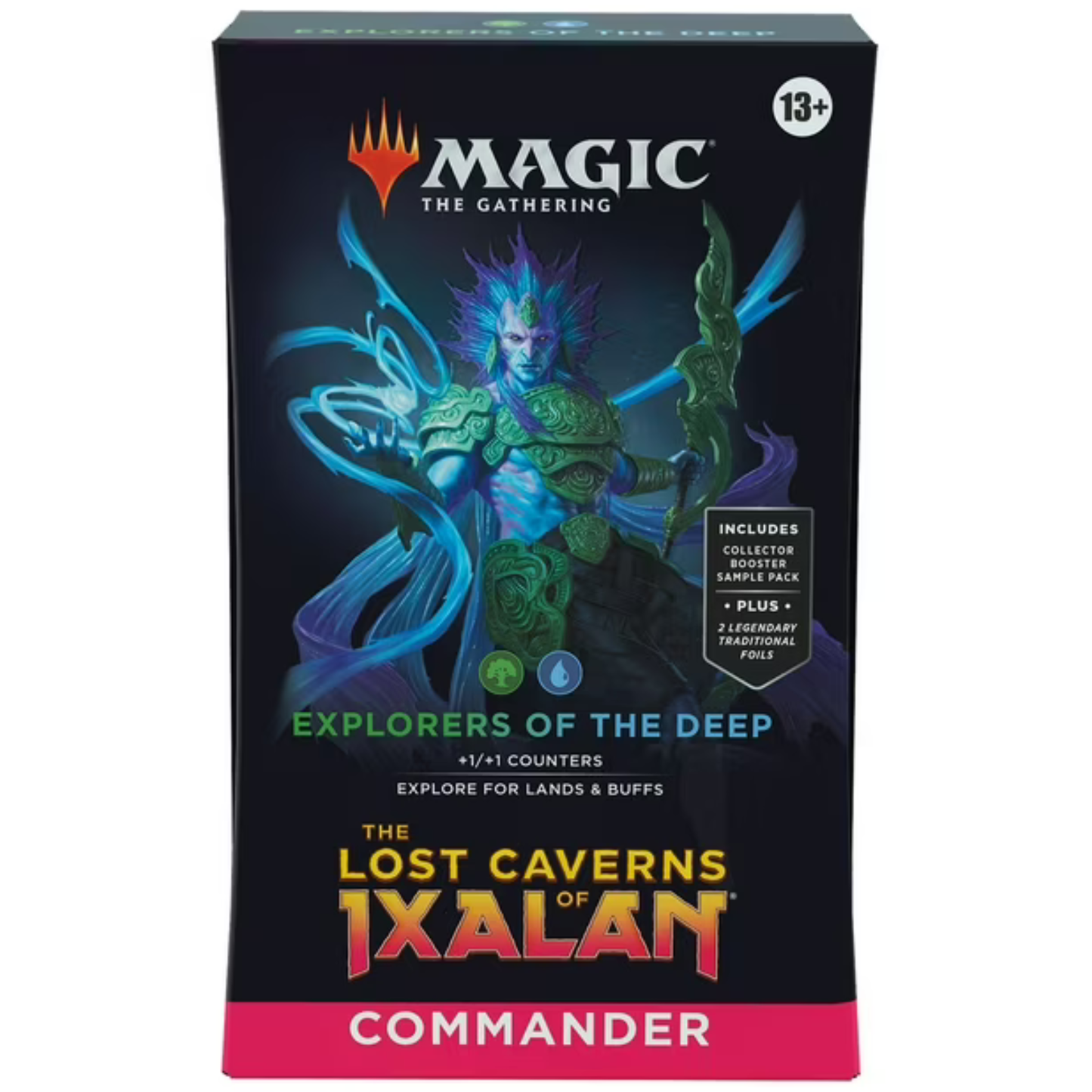 Magic: The Gathering The Lost Caverns of Ixalan Commander Deck Display