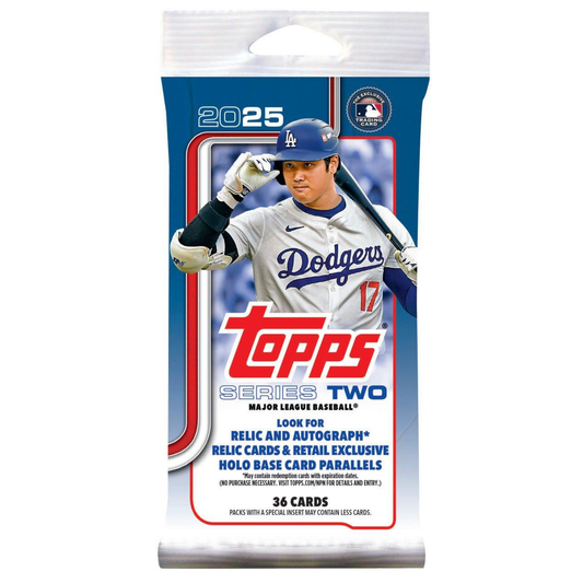2025 Topps Series Two Baseball Value Pack (36 Cards)