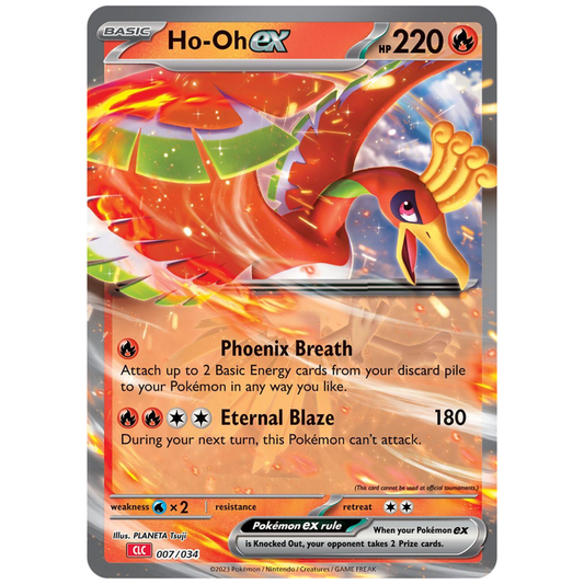 Pokémon TCG: Ho-Oh ex #7 – TCG Classic Charizard Deck Single Card
