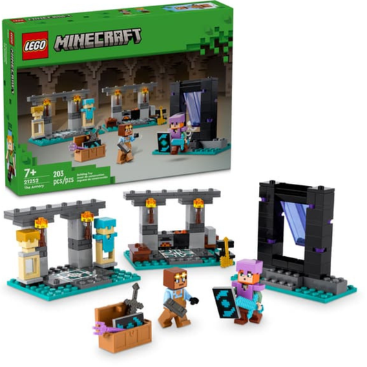 LEGO Minecraft: The Armory Building Set (21252)