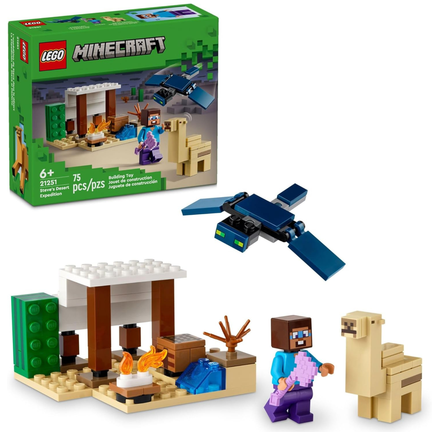 LEGO Minecraft: Steve’s Desert Expedition Building Set (21251)