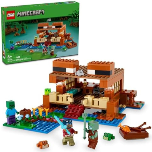 LEGO Minecraft: The Frog House Building Set (21256)