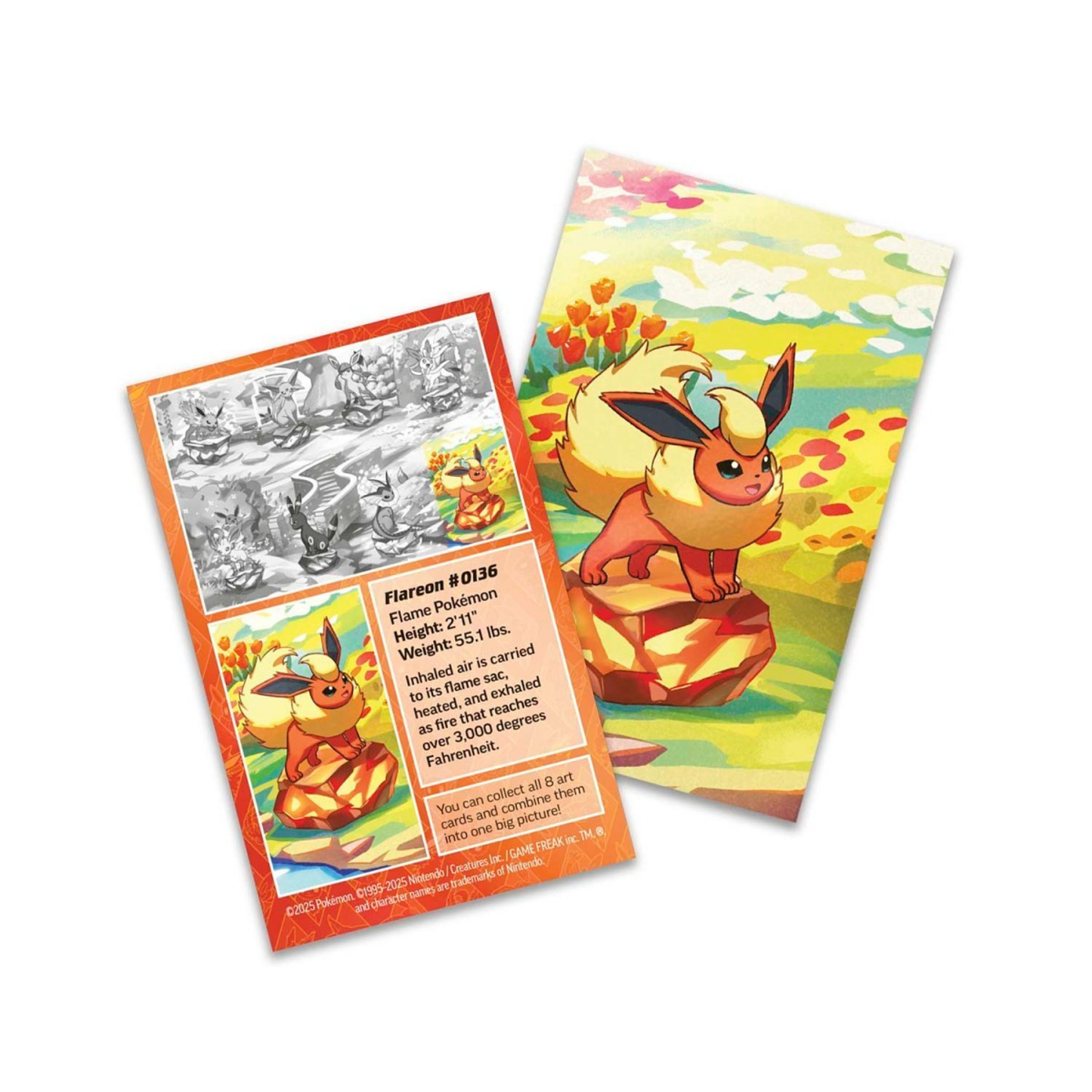 Pokémon TCG: Scarlet & Violet —Prismatic Evolutions Mini Tin - Flareon