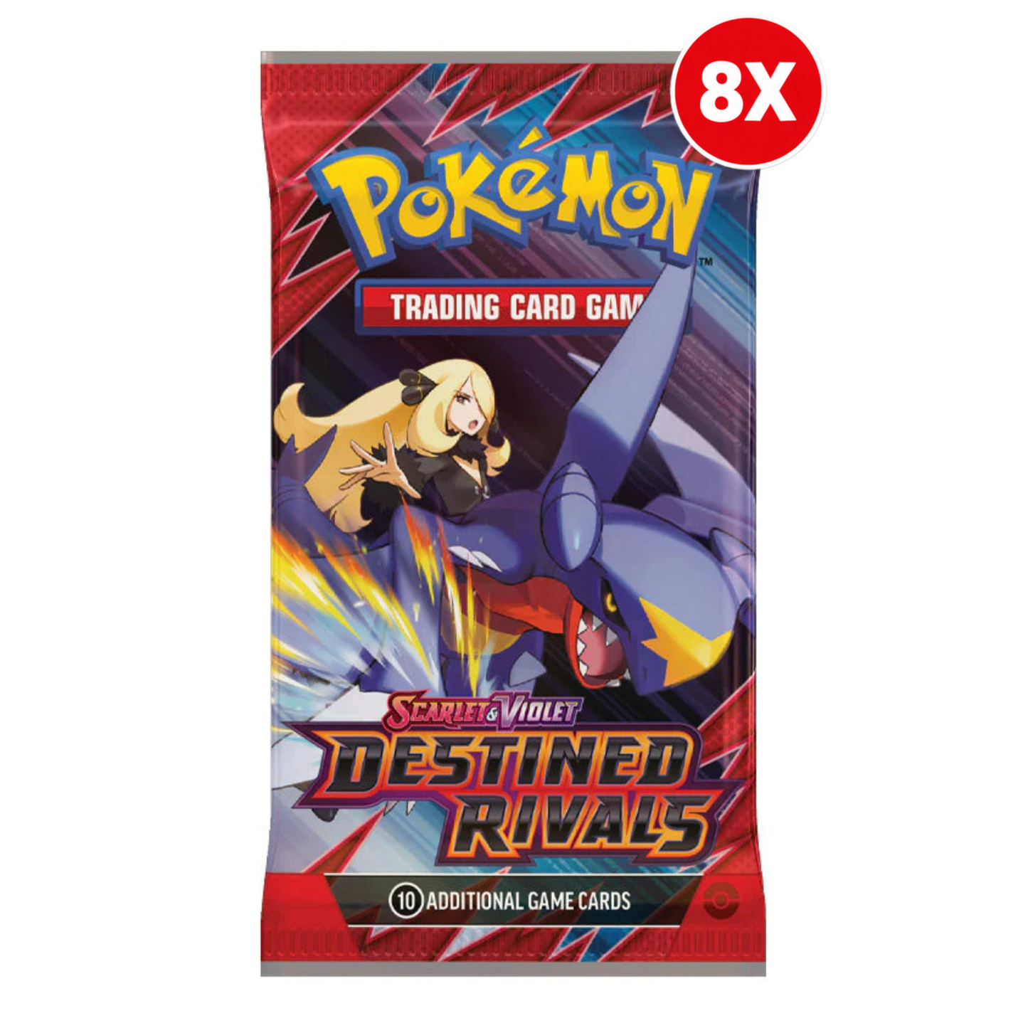 Pokémon TCG: Scarlet & Violet - Destined Rivals Booster Bundle (8 Packs)