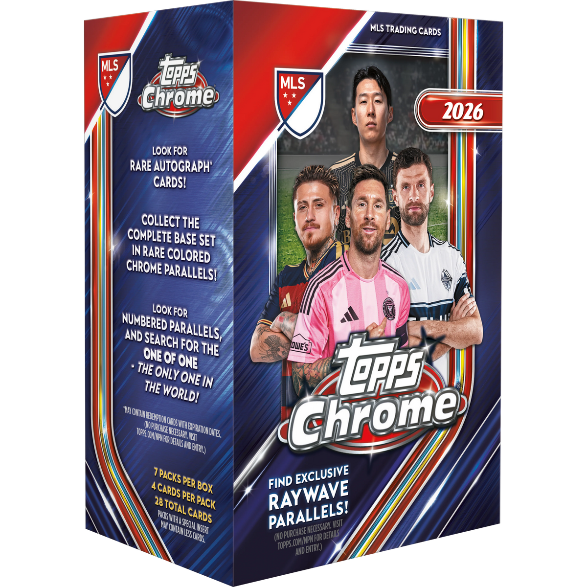 2026 Topps Chrome MLS Soccer Value Box