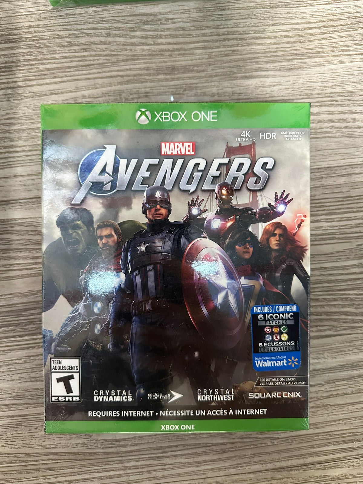 Marvel Avengers Walmart Exclusive Bonus Patch Edition – Xbox One