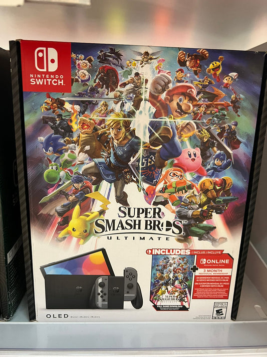 Nintendo Switch OLED Model Super Smash Bros. Ultimate Bundle