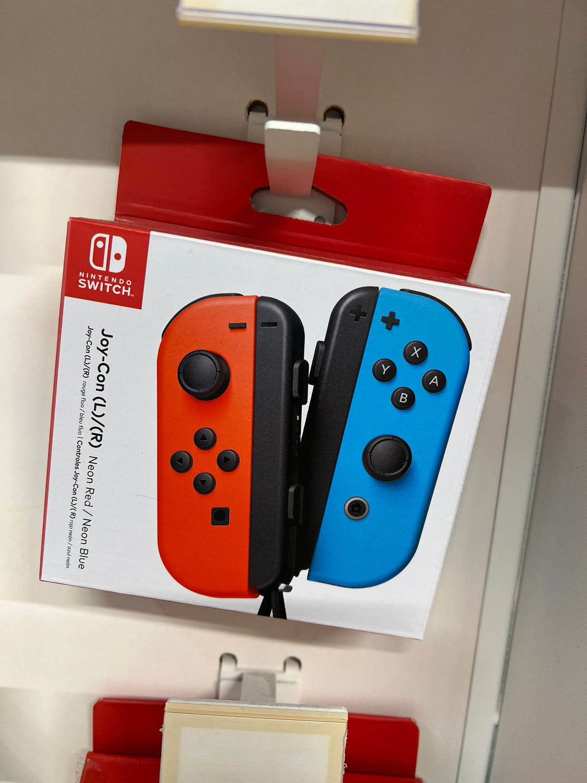 Nintendo Switch Joy-Con (L/R) – Neon Red / Neon Blue