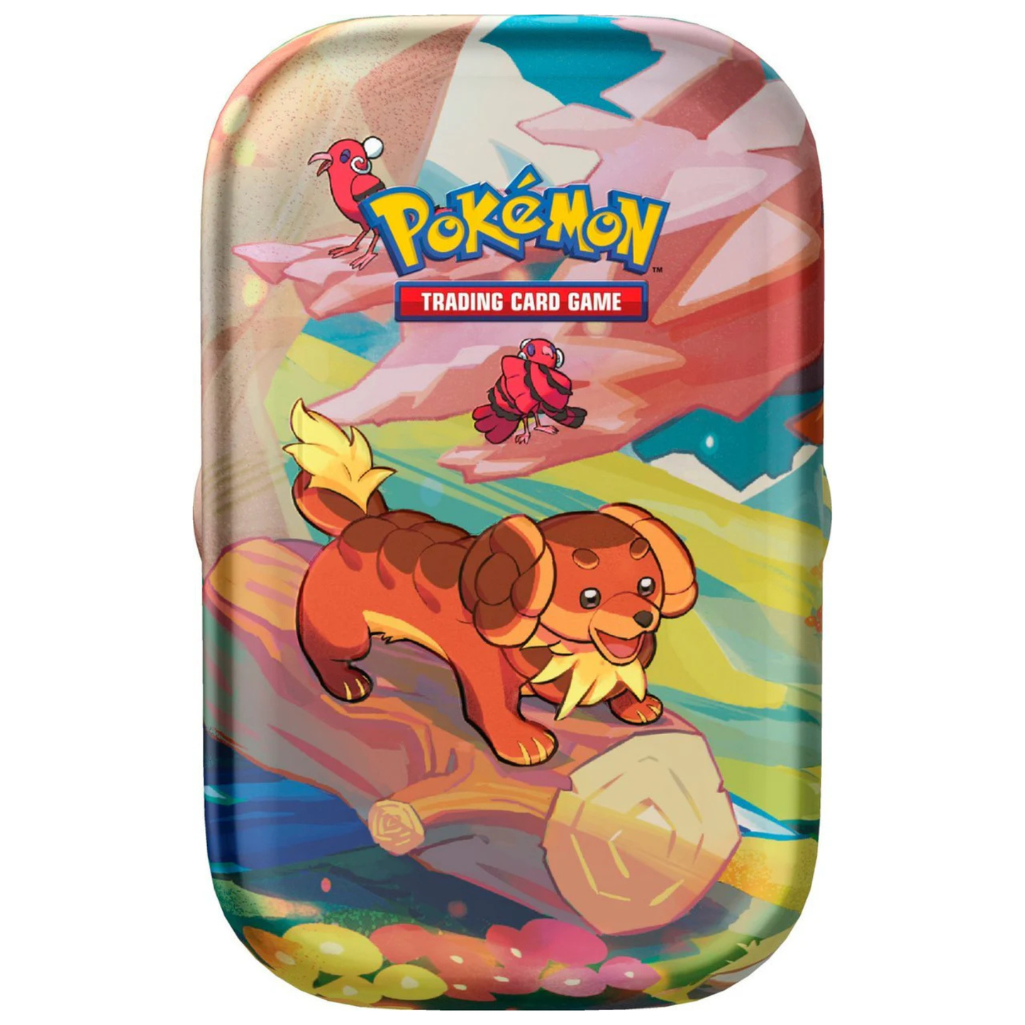Pokémon TCG : Vibrant Paldea Tin - Dachsbun & Oricorio