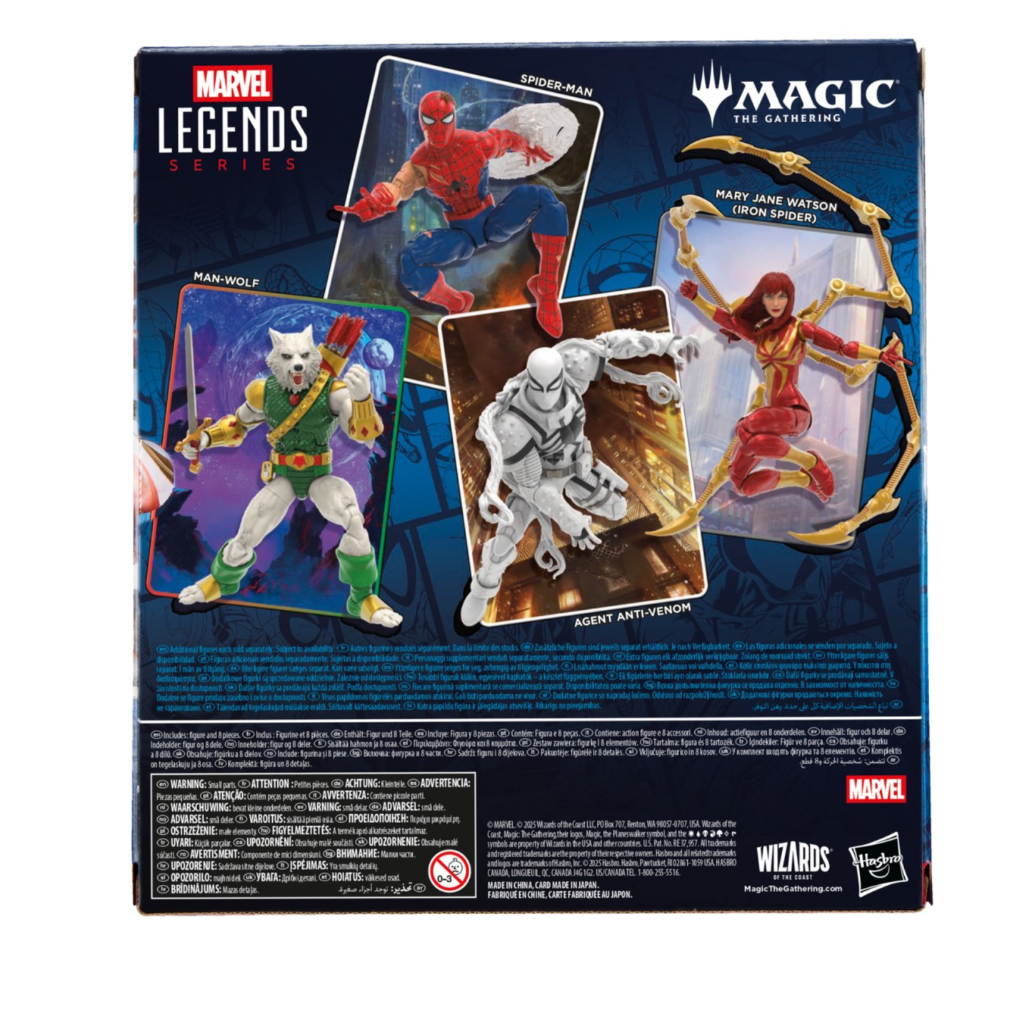 Hasbro Marvel Legends Spider-Man Magic: The Gathering Mary Jane Watson (Iron Spider) Action Figure – Foil Trading Card Included