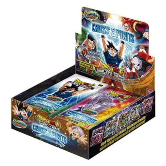 Bandai Dragon Ball Super Card Game : Unison Warrior Series 5 Cross Spirits Booster Box – B14 – 24 Packs