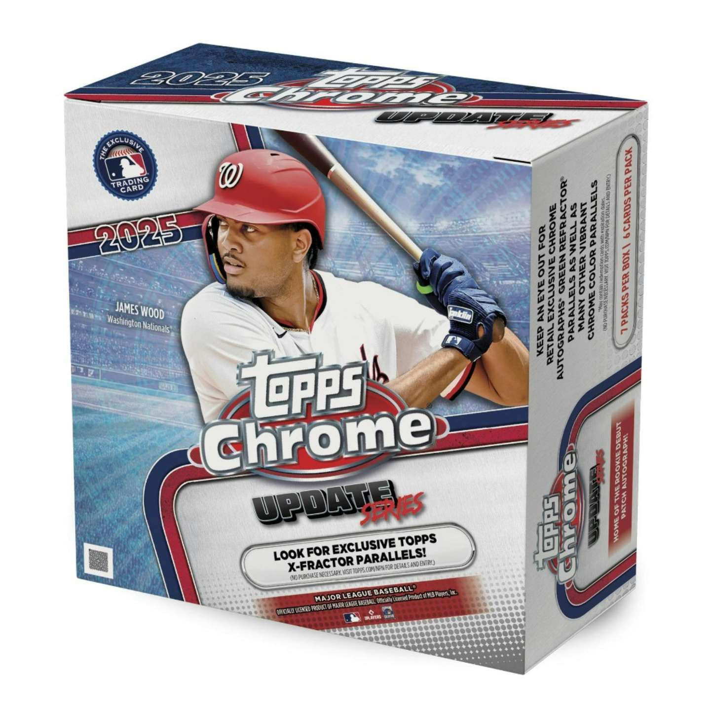 Topps Chrome Baseball Update 2025 Mega Box