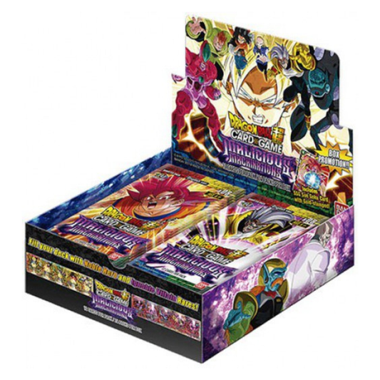 Bandai Dragon Ball Super Card Game : Series 8 Malicious Machinations Booster Box – 24 Packs