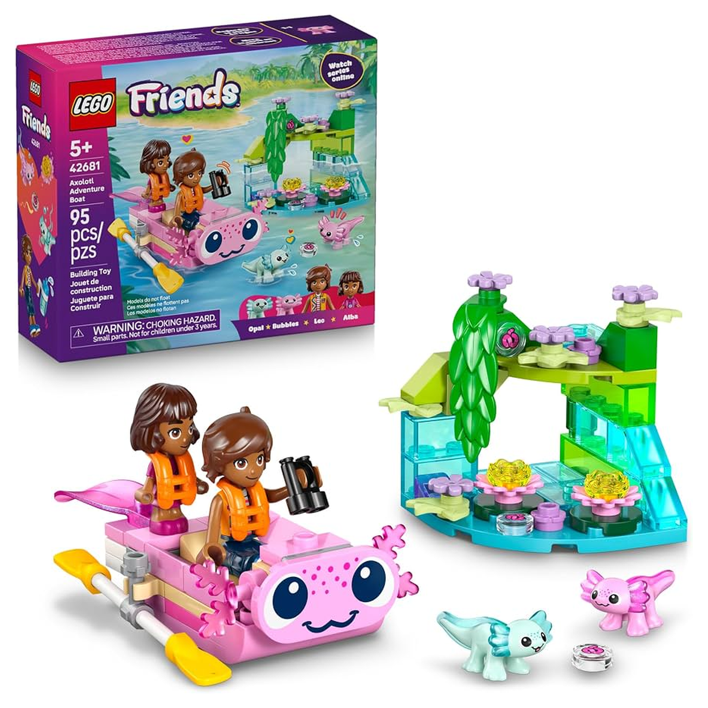 LEGO Friends: Axolotl Adventure Boat (42681)