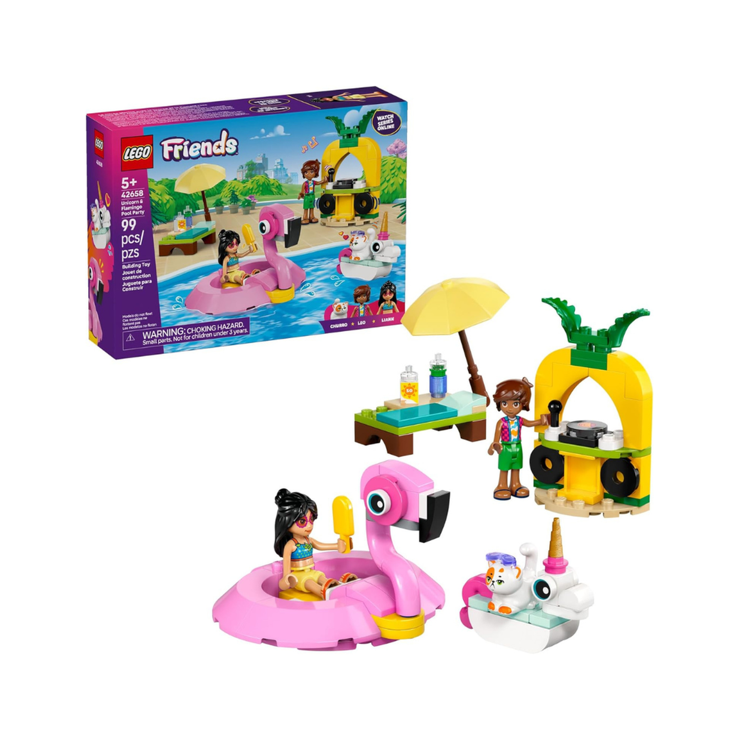 LEGO Friends: Unicorn & Pool Party (42658)