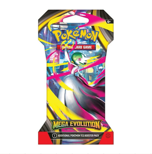 Pokémon TCG: Mega Evolution Sleeved Booster Pack - 10 Cards