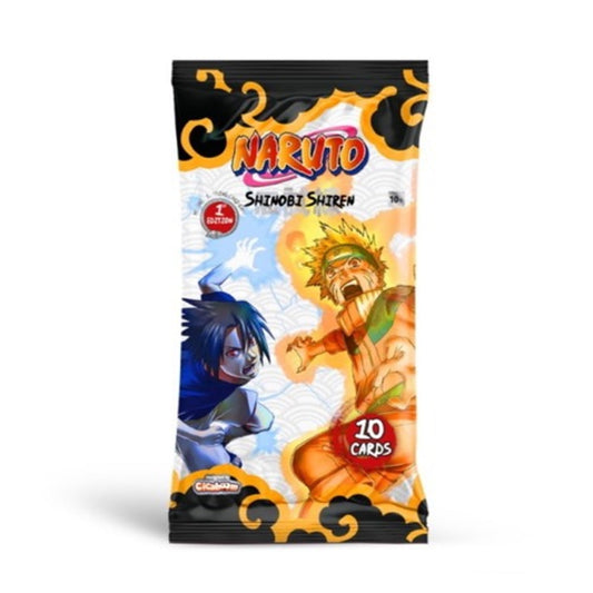 Naruto Mythos TCG Set 2 Shinobi Shiren 1st Edition Booster Pack