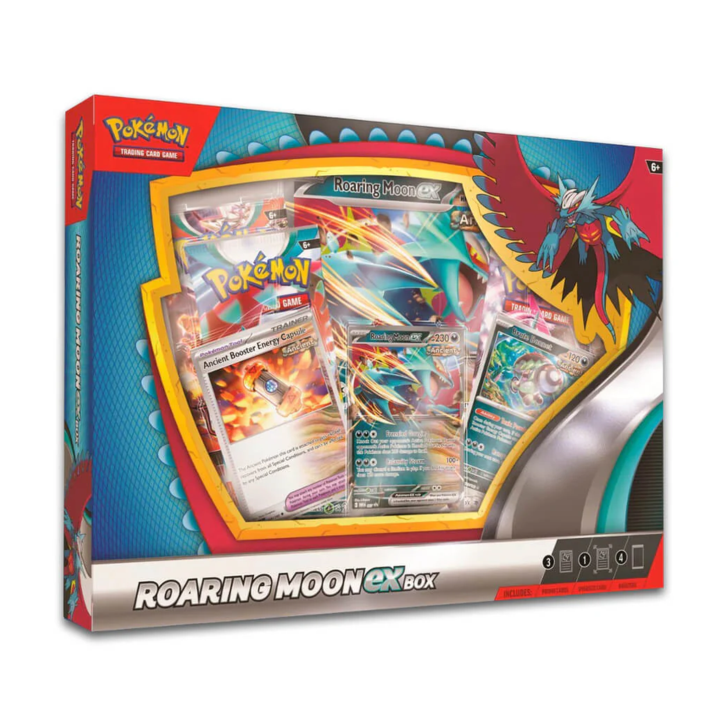 Pokémon TCG: Roaring Moon ex Box