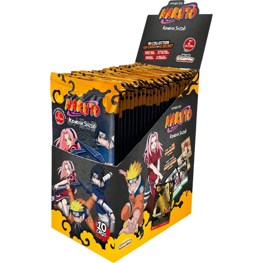 Naruto Mythos TCG Set 1 Konoha Shido 2nd Edition Booster Box