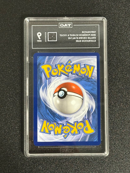 Pokemon Turtonator 146/142 Illustration Rare Stellar Crown TAG 9 MINT
