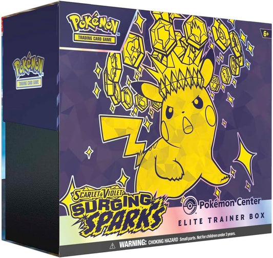 Pokemon TCG: Scarlet & Violet-Surging Sparks Pokemon Center Elite Trainer Box