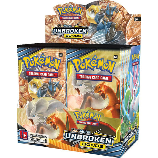 Pokémon TCG Sun & Moon Unbroken Bonds Booster Box