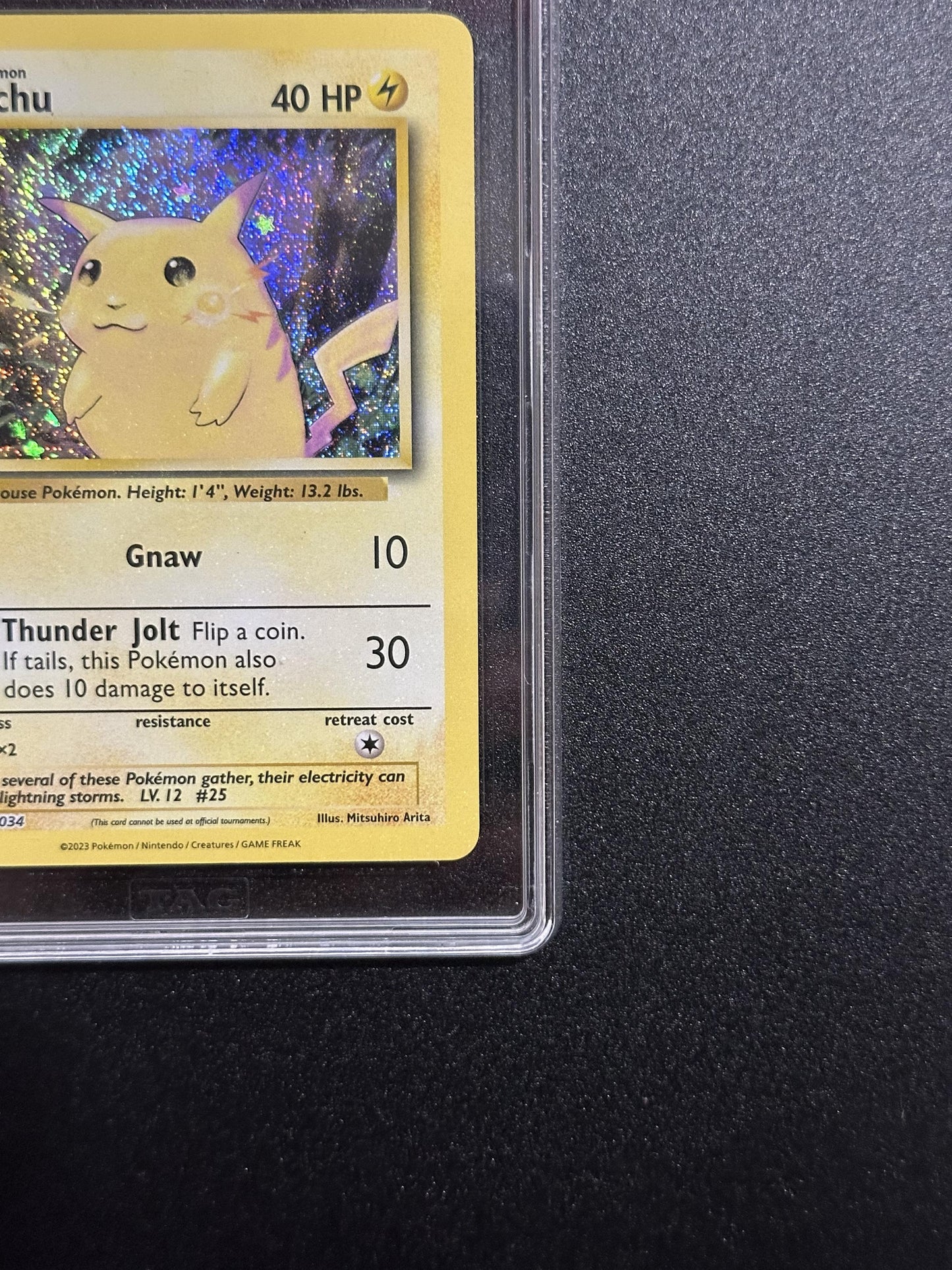 Pikachu 008/034 - bottom right corner