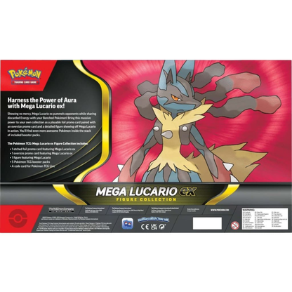 Pokemon TCG: Mega Lucario Ex Figure Collection