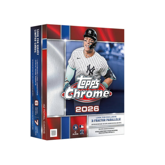 2026 Topps Chrome Baseball Mega Box