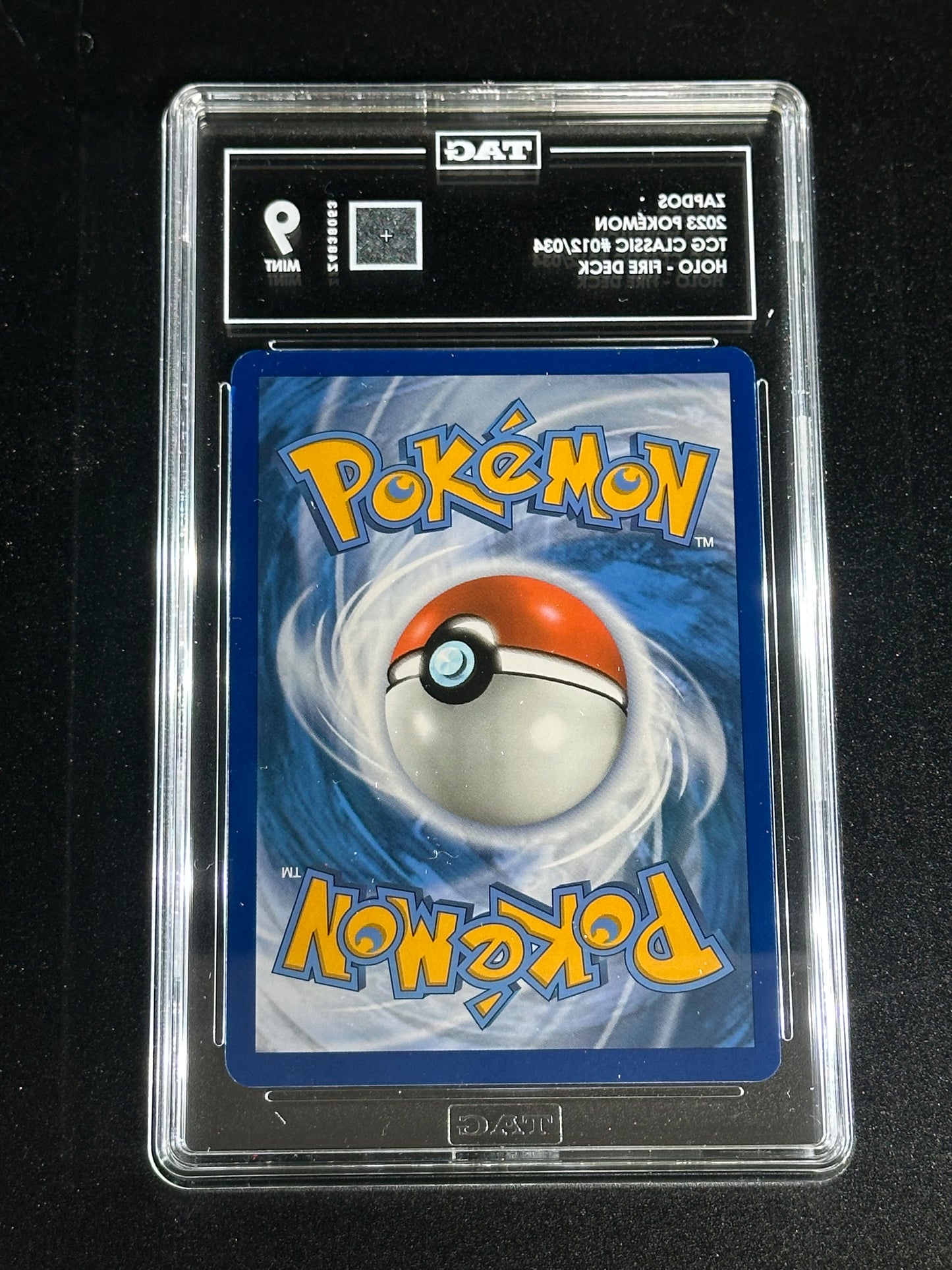 Pokemon Zapdos 012/034 Holo TCG Classic TAG 9 Mint