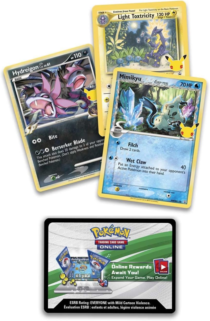 Pokémon TCG: 25th Anniversary Celebrations Collector Chest