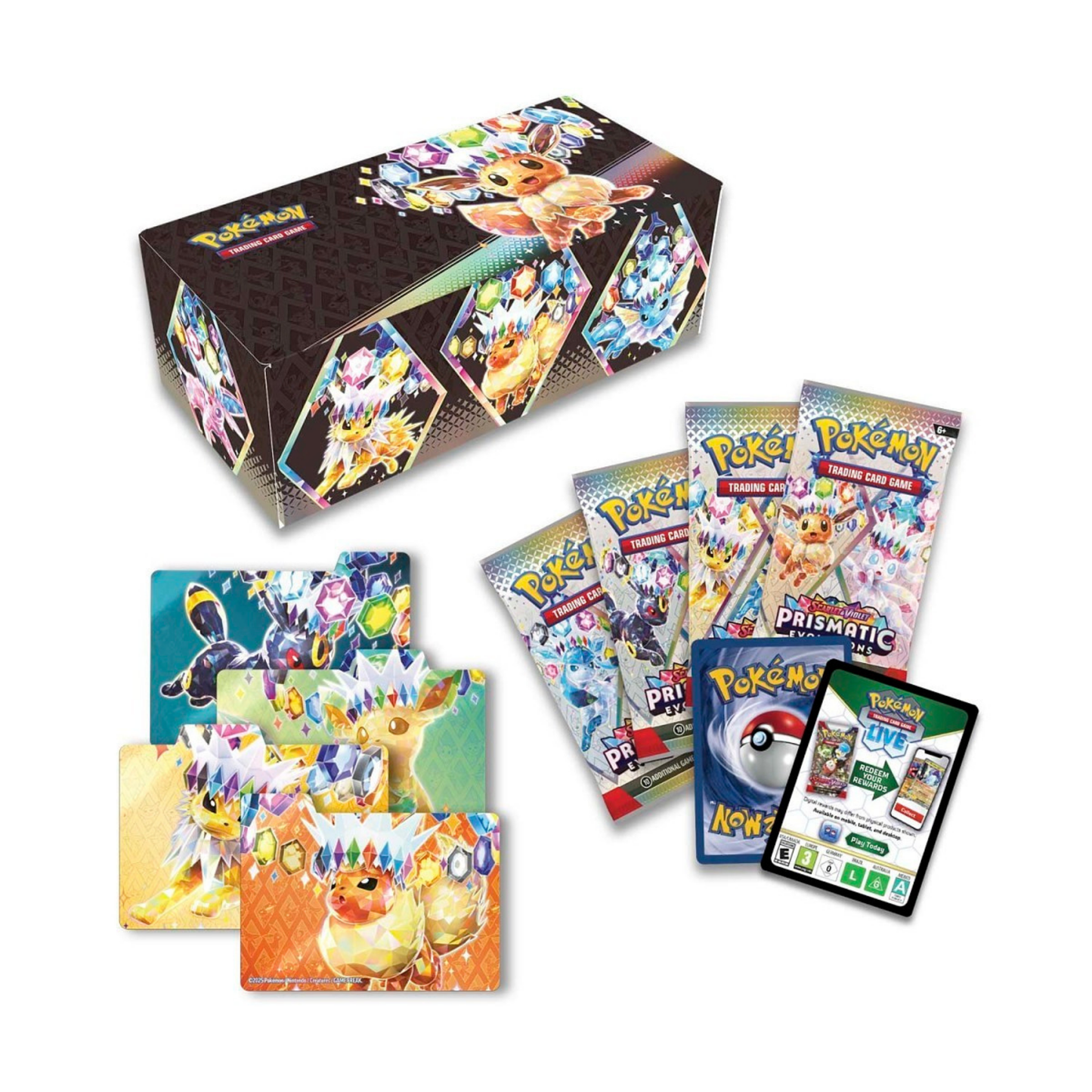 Pokémon TCG: Scarlet & Violet-Prismatic Evolutions Surprise Box