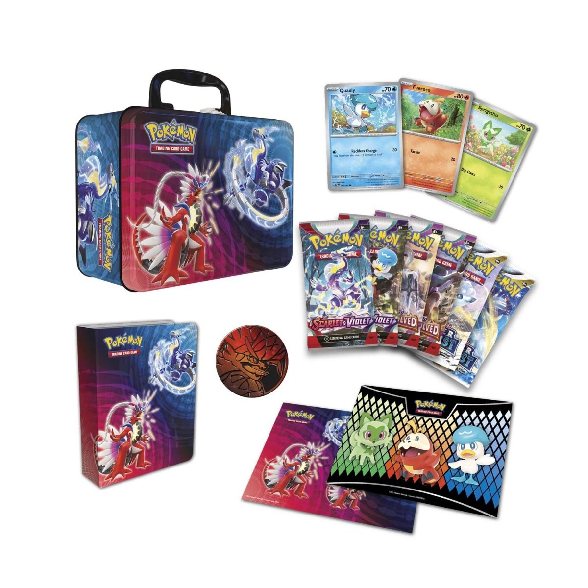 Pokémon TCG: Collector Chest (Summer 2023: Sprigatito/Fuecoco/Quaxly)