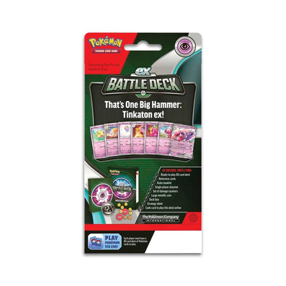 Pokémon TCG: Tinkaton ex Battle Deck (Ready-to-Play 60-Card Deck)