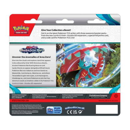 Pokémon TCG: Scarlet & Violet-Paradox Rift 3 Booster Packs & Cetitan Promo Card
