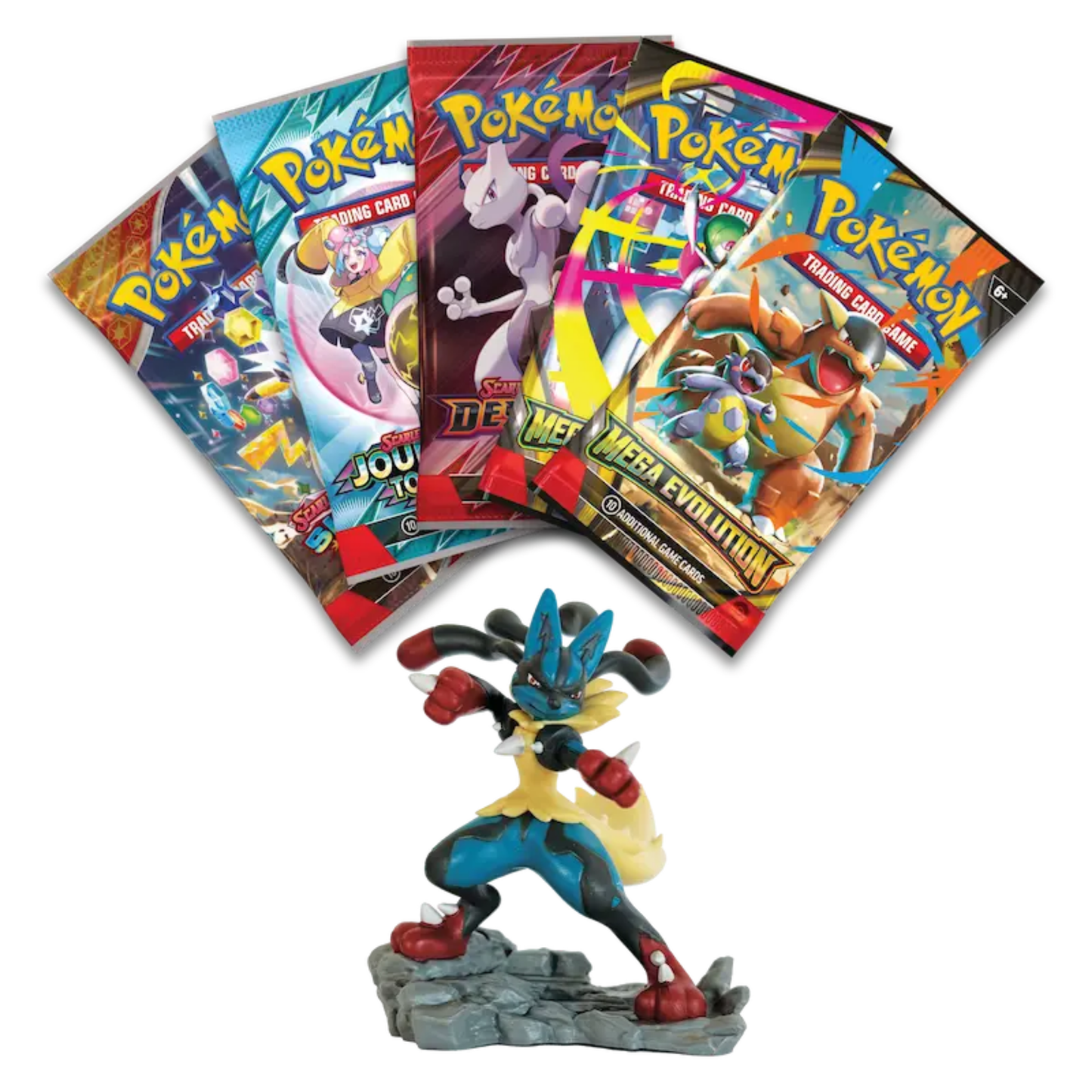 Pokemon TCG: Mega Lucario Ex Figure Collection