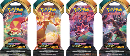 Pokémon TCG: Sword & Shield-Darkness Ablaze Sleeved Booster Pack