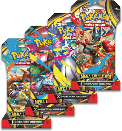 Pokémon TCG: Mega Evolution Sleeved Booster Pack - 10 Cards