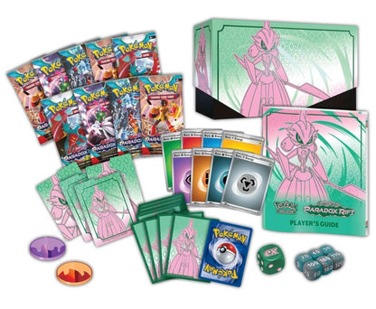 Pokémon TCG Scarlet & Violet Paradox Rift Elite Trainer Box back