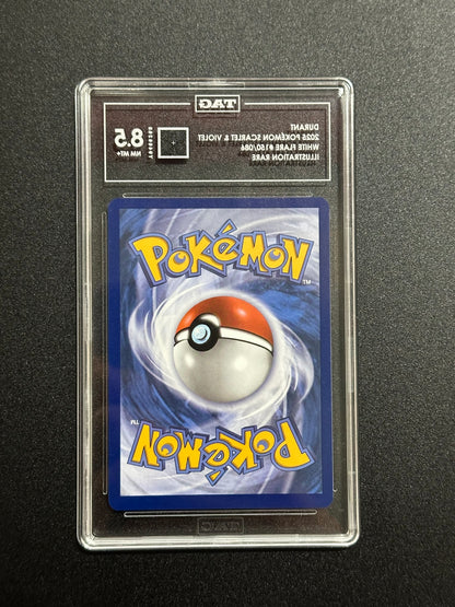 Pokemon Durant 150/086 Illustration Rare White Flare TAG 8.5 NM MT+