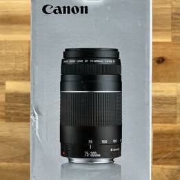 Canon EF 75-300mm f/4-5.6III Lens