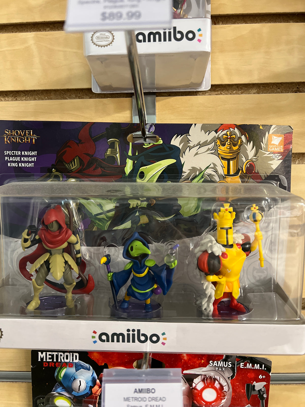 Nintendo: Amiibo -  Specter Knight Plague Knight King Knight - Shovel Knight