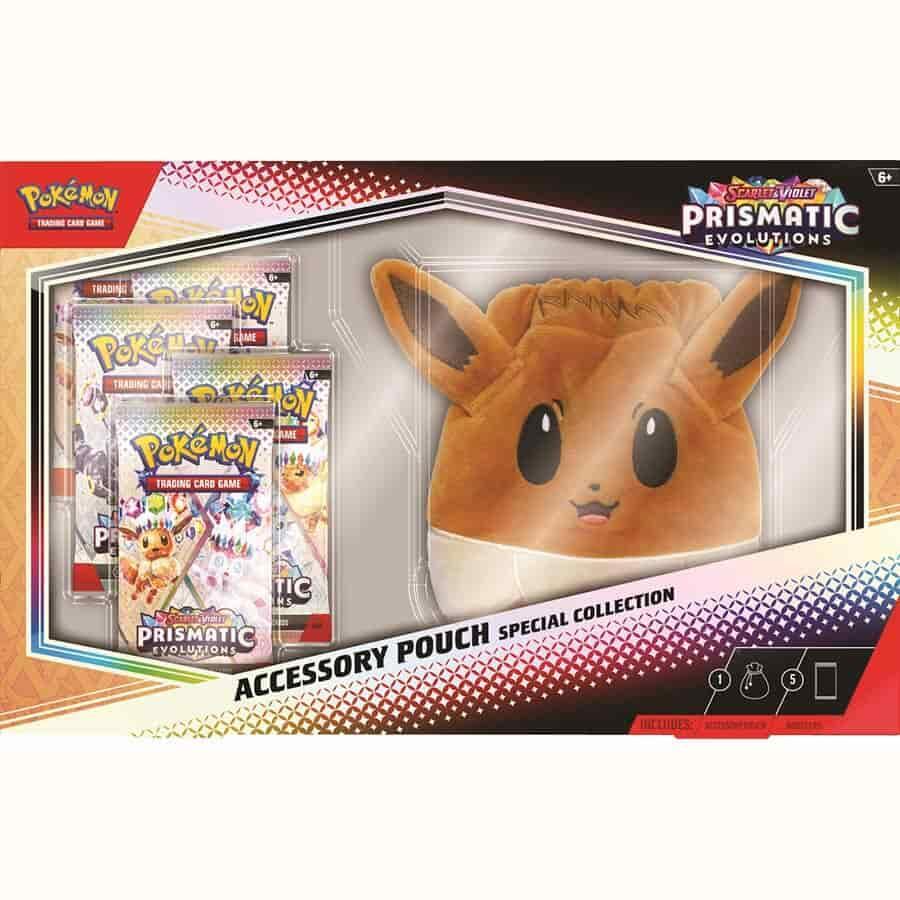 Pokémon TCG: Scarlet & Violet—Prismatic Evolutions Accessory Pouch Special Collection