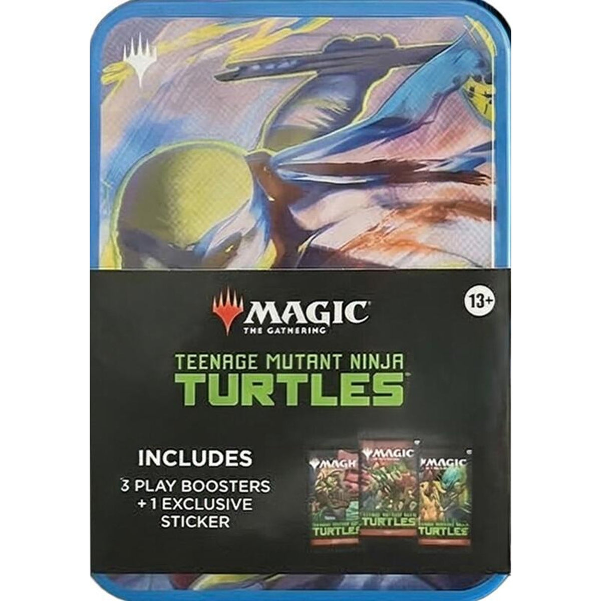 Magic: The Gathering—Teenage Mutant Ninja Turtles Tin — Leonardo design